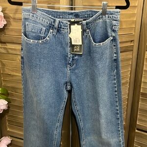 Christine Alexander Crystallized Swarovski Vintage Bling Jeans